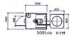 シャトレ水洗100V電気式兼用型図面